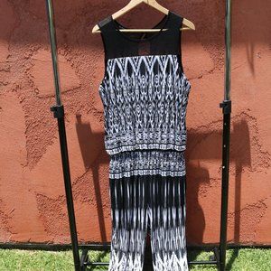 Black and White Jumpsuit